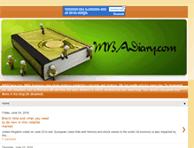 Tablet Screenshot of mbadiary.com